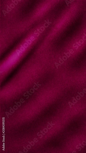 Red background with moving waves