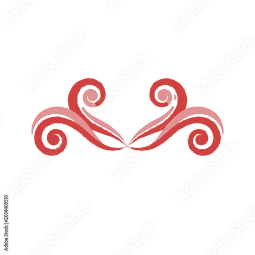 Wind Ribbon Badge