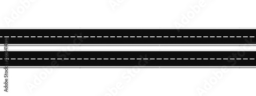 White Parallel Lines Simple Stripe Divider Vector Style Design