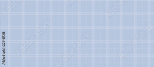 Geometric blue plaid print in pastel tones, vector background	
