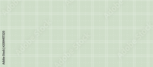 Green plaid light background vector illustration.	