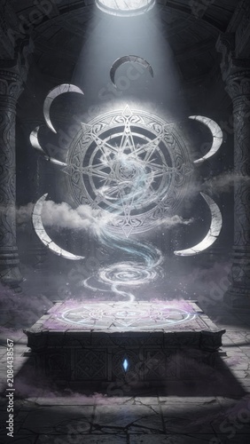 Magic Circle Altar Game Concept Art｜魔法陣の祭壇 ゲームコンセプトアート