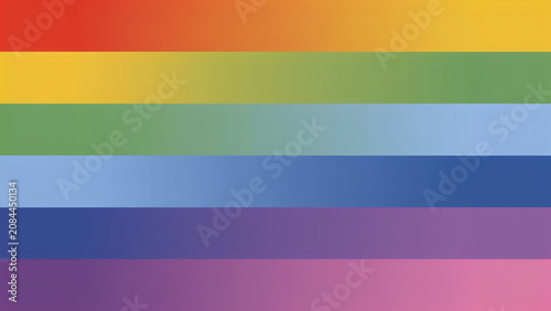 Smooth Rainbow Gradient Background with Soft Multicolor Pastel Spectrum