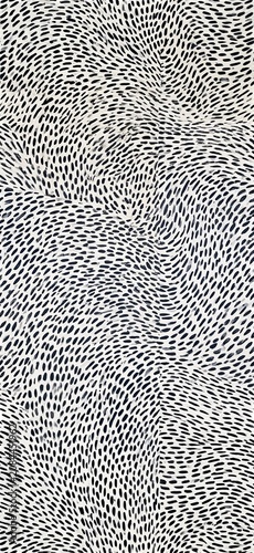 Abstract repeating lines forming seamless organic topographic pattern. Abstract dashed lines creating a textured, organic, and repeating pattern