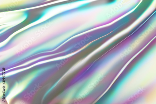 Luxury Iridescent Satin Abstract Background
