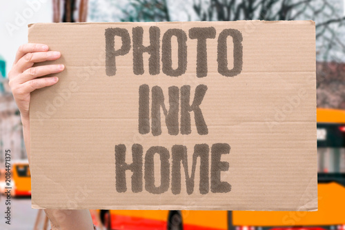 Photos "Photo ink home" Printed images belong in the physical world
