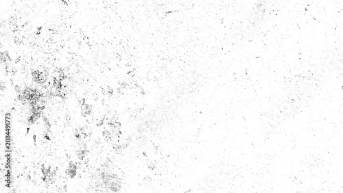 Fotografie Vintage Monochrome Grunge Print Texture with Rubbed Halftone Pattern and Dusty D