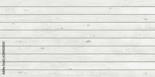 White wooden plank texture background, vintage white wood wall surface with natural grain pattern, rough hardwood panel backdrop, rustic grunge timber board design