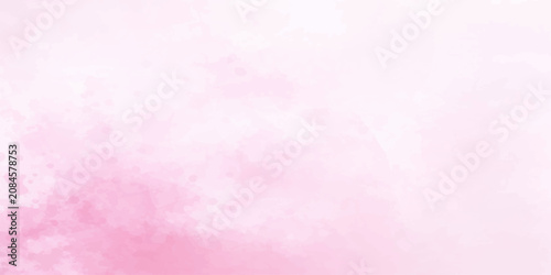 Soft pink watercolor abstract background with gentle gradient cloud texture for romantic wedding invitation card design