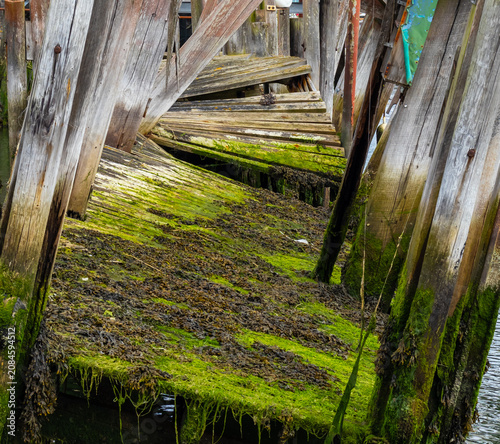 Foto Collapsing bridge at Oulton Broad, Suffolk
