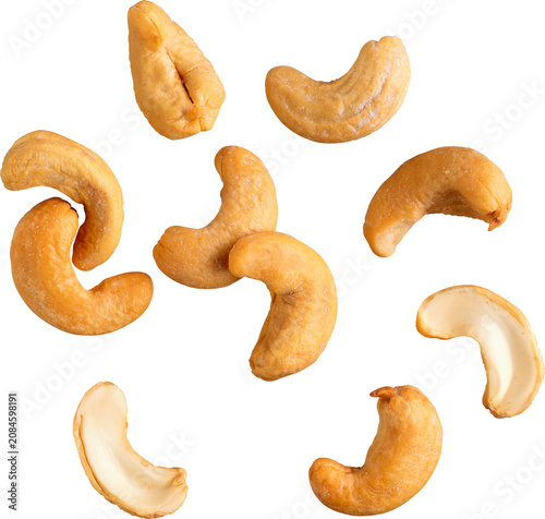 Cashew Nuts Isolated