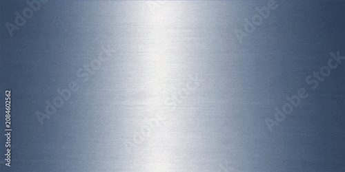 Obraz na plátne Brushed metal texture background with steel and aluminum plate, industrial silve