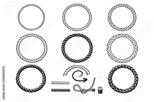 Set of numbers and symbols