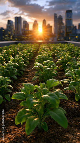 Urban Rooftop Food Production Supporting Local Food Security In High Density Smart Cities Vertical