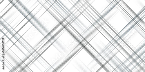 Foto Gradient square gradient minimal art linear fabric oblique retro vector stripe diagonal dynamic fabric abstract white and gray geometric creative tech seamless textile design