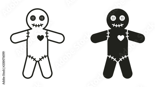 Fotografía Voodoo doll pair
