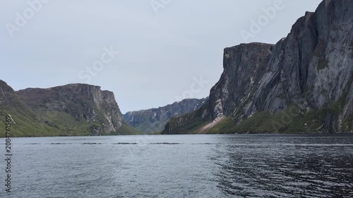 The Western Brook Pond in the Gros Morne National Park (Newfoundland, Canada)