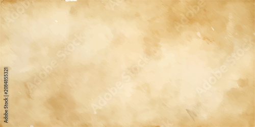 Vintage Old Paper Texture Background with Aged Grunge Parchment Surface, Antique Beige Blank Sheet with Stains, Worn and Textured Retro Paper Design for Wallpaper or Canvas Template
