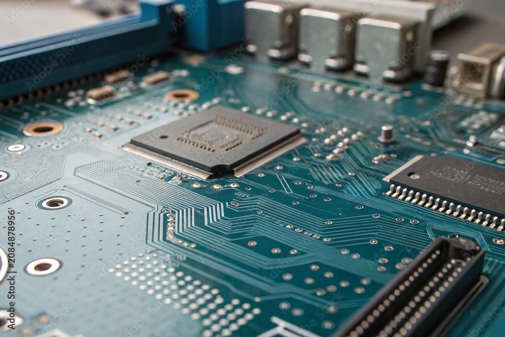 Fototapeta premium electronic circuit board