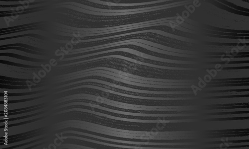 Luxury metallic black gradient background. Distressed cracked concrete texture. EPS 10. Vector Illustration.