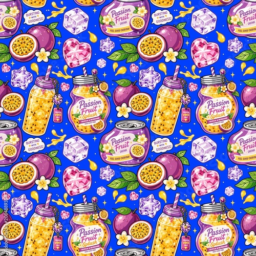Passionfruit juice Seamless 