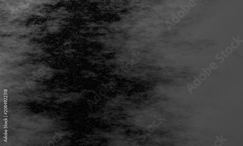 Slika na platnu Soft, minimalist background in muted dark gray with blurred bokeh spots creating subtle depth