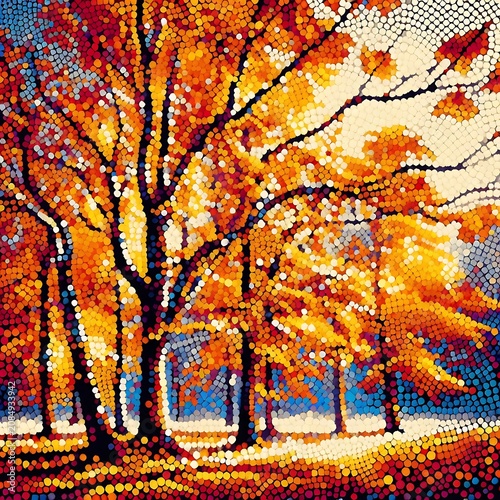 autumn in the park