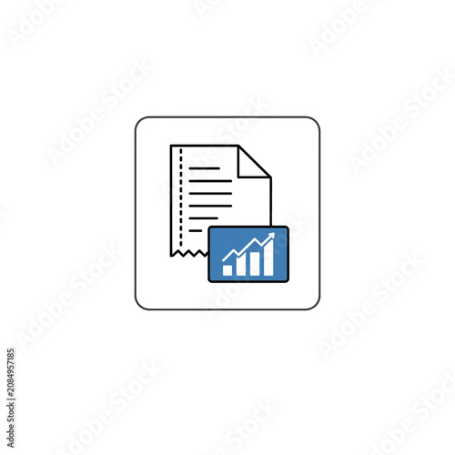 Office Finance Badge Icon