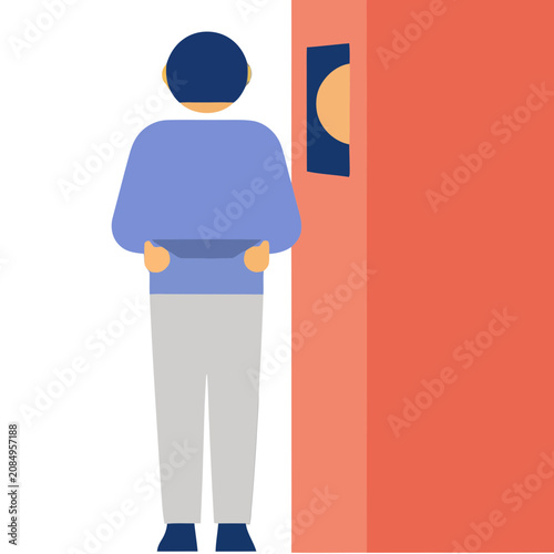 Online Shopping App Illustration