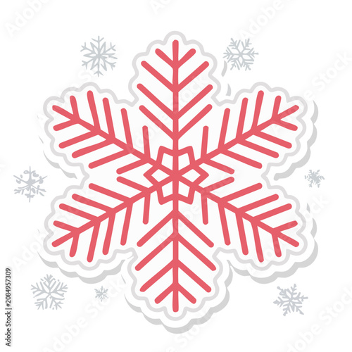 Snowflake Vector Icon