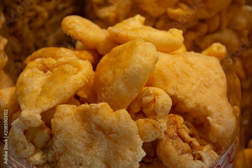 Dried fish maw  at China town  market in Thailand