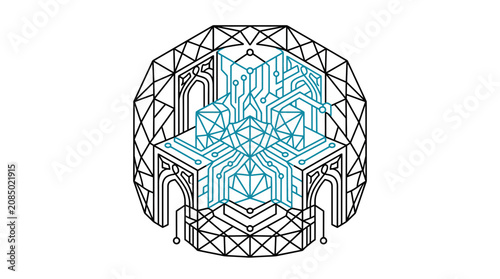 Abstract Geometric Brain Circuit Technology