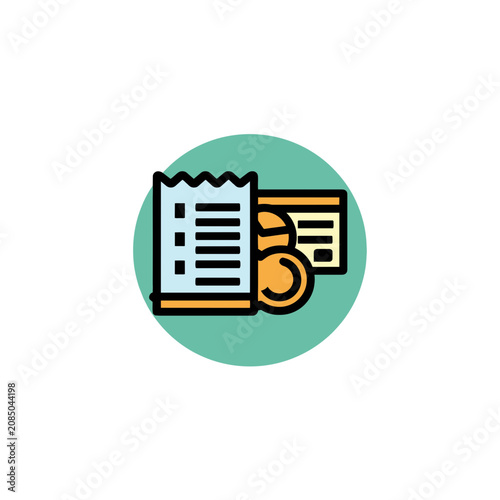 Tax Filing Badge Icon