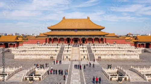 forbidden city beijing china