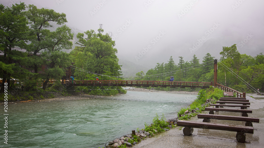 Fototapeta premium 河童橋遠景