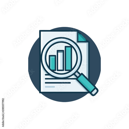 Invoice Checking Document Badge Icon