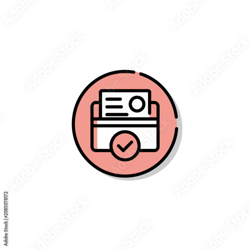 Savings Analysis Badge Icon
