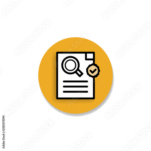 Small Business Accounting Badge Icon