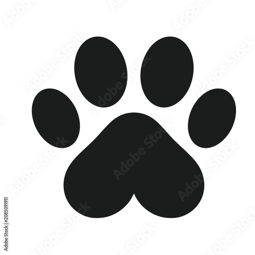 Paw print icon