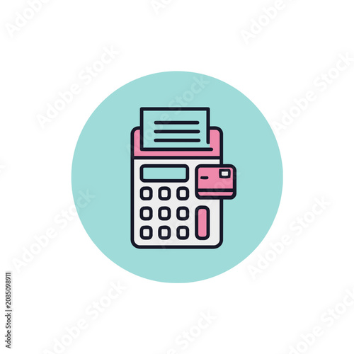 Tax Calculator Badge Icon