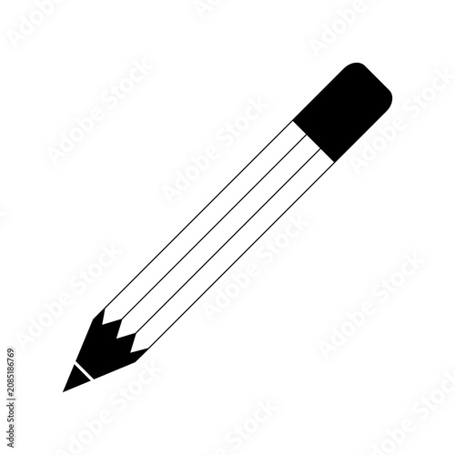 pencil silhouette picture