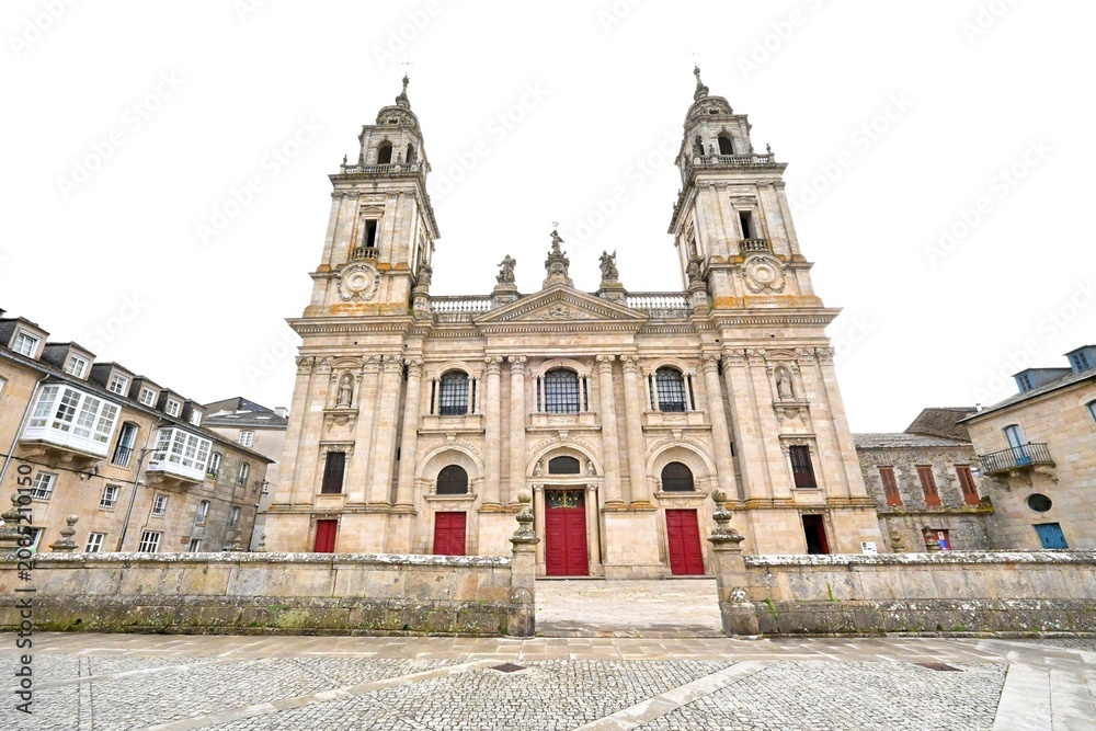 Fototapeta premium Cathedral of Santa María in Lugo , Galicia, Spain June 29 , 2026