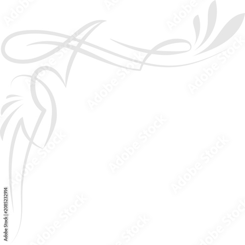 White Pinstriping svg, Motorcycle and car pinstripe, vintage hand drawn art SVG EPS PNG
