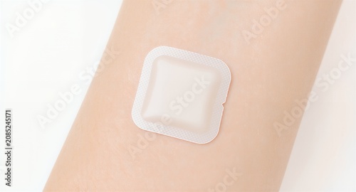 Obraz na płótnie hand with cream
