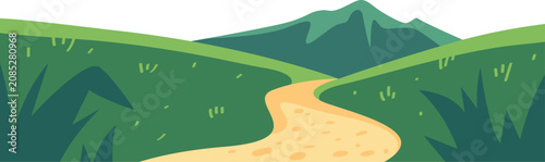 Cuadro en lienzo Nature Landscape Backgrounds