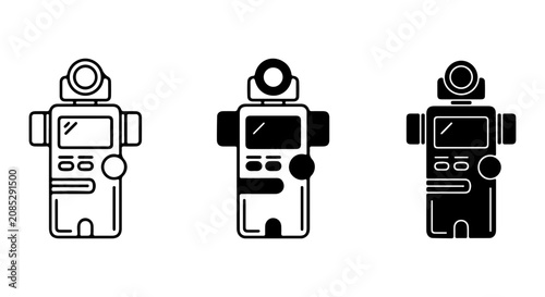 Canvastavla Light Meter Icons, Photography Tools, Digital Exposure Meters, Vintage Camera Ac