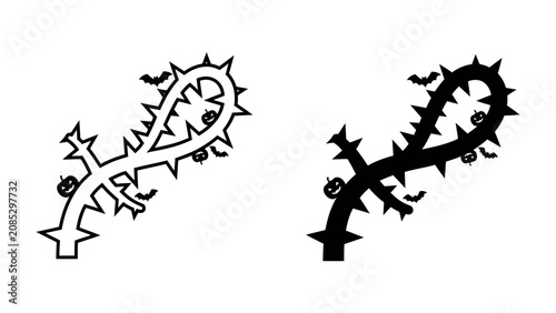 Photos Halloween Gothic Branch Design