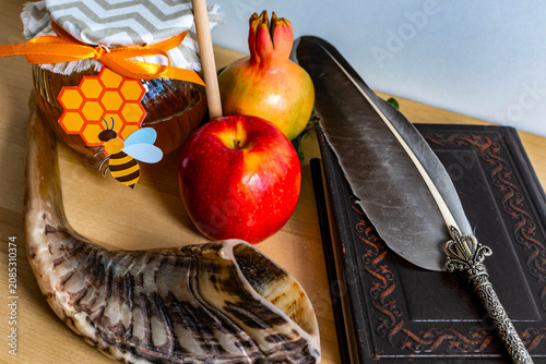 Rosh hashanah symbols offering sweet new year traditions