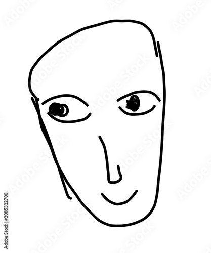 face of a man