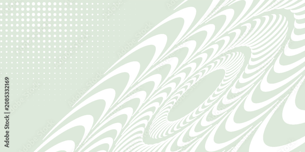 Fototapeta premium Premium with 3d circle light grayish lime green. wallpaper circle art